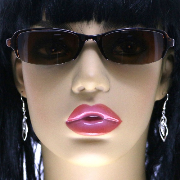 Liz Claiborne Tortoise-Shell Designer Semi-Rimless - Picture 4 of 7